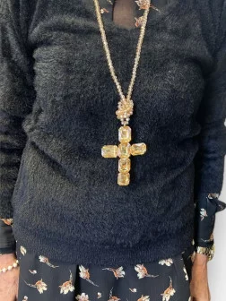 Collier Croix Chrystèle