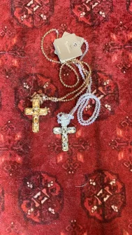 Collier Croix Chrystel