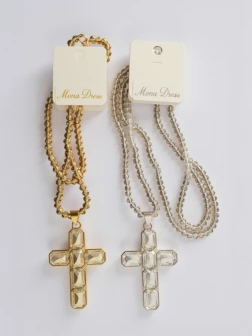 Collier Croix Chrystel