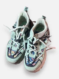 Baskets Kaki Et Astek