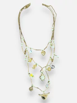Collier Trio Coeur Et Dame