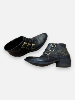 Bottine Strateggia Noir