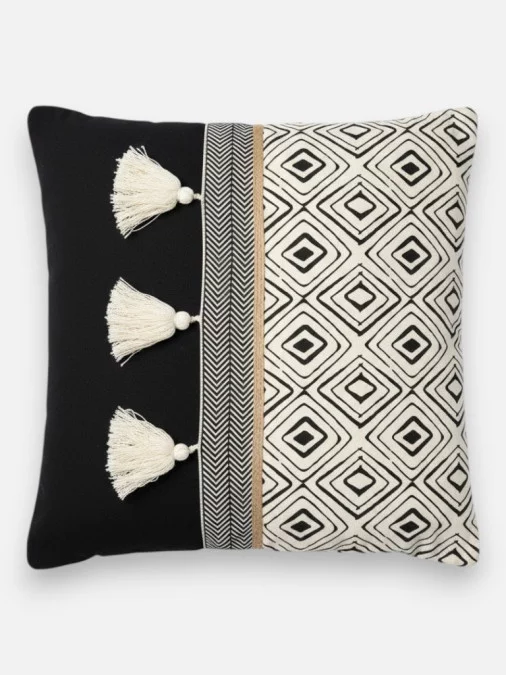 Lot 2 Coussins Ponpon