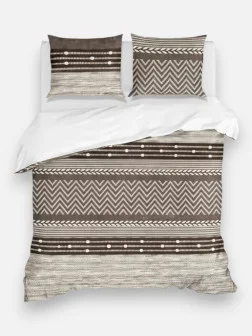 Parure De Couette Zig Zag