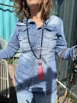 Sautoir Ponpon Coachella