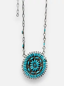 Collier Turquoise D'Été