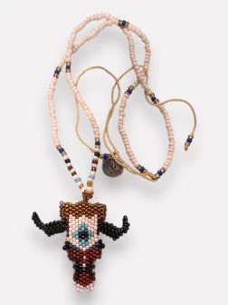 Collier Buffle Perle