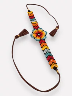 Ras Le Cou Fleur Perlée