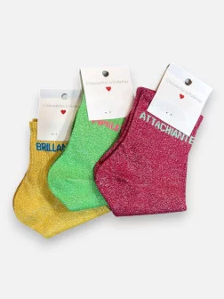 Lot Chaussette Brillante