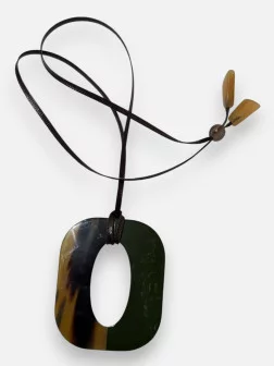 Sautoir Corne De Buffle