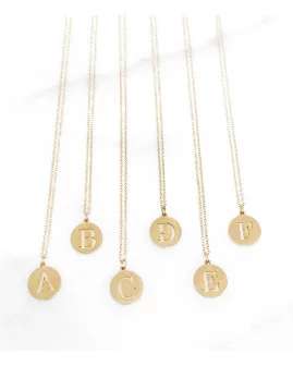 Collier Personnalisable Lettre