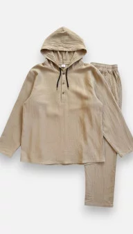 Ensemble Capuche Beige