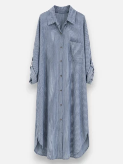 Robe Chemise Rayure