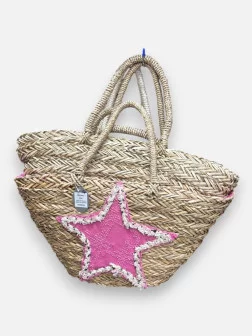 Panier Étoilé Rose