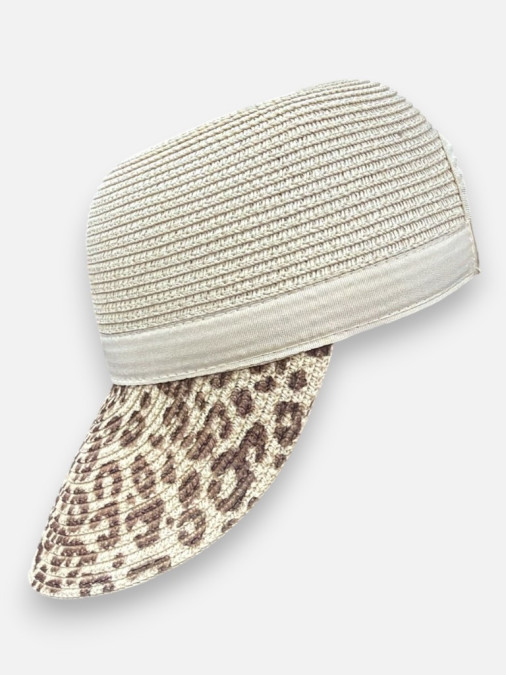 Casquette Visière Léopard