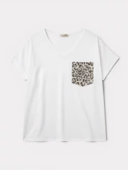 T-Shirt Poche Léo 75606