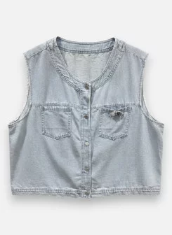 Gilet Jeans Vichy