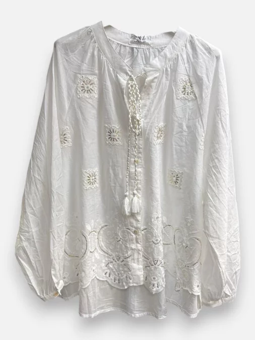 Chemise Coton Sequin