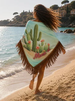 Foulard Cactus