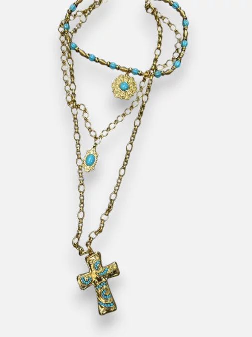 Collier Croix Milo