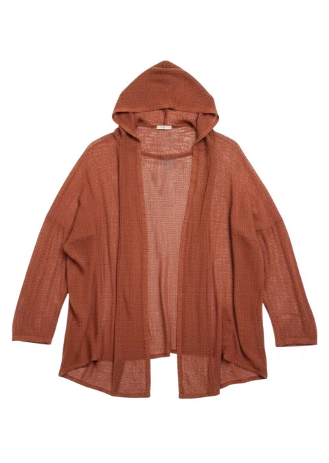 Gilet Filet Capuche
