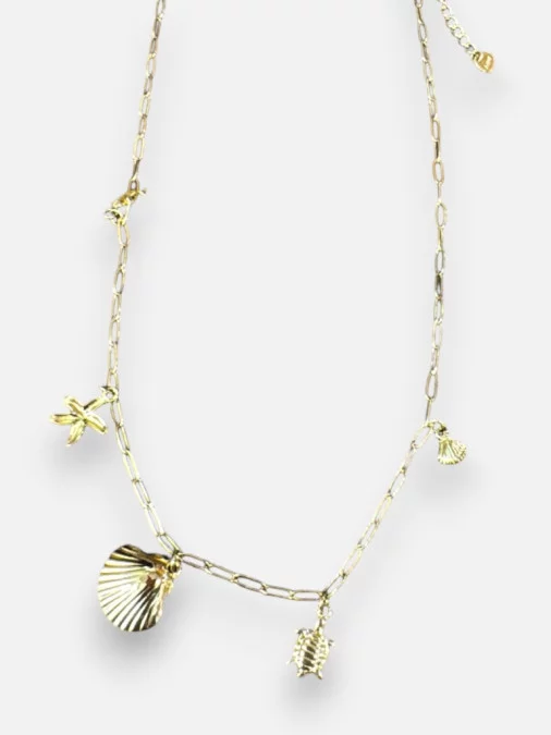 Collier Golden Shell