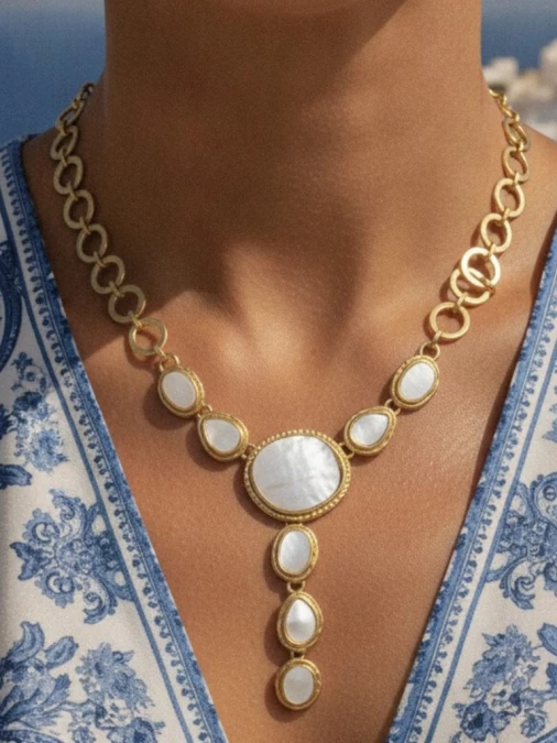 Collier Perle de Lune