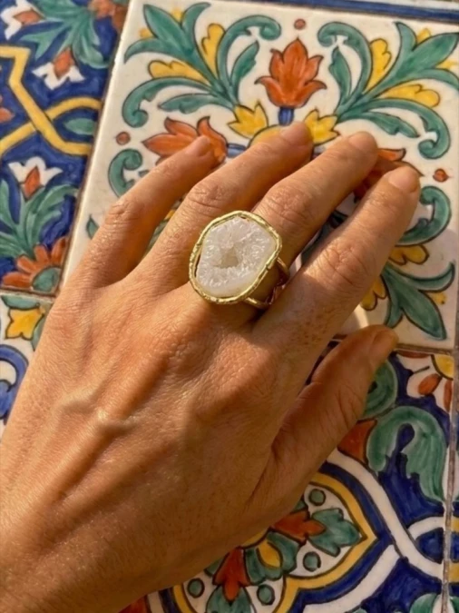Bague Perle De Lune