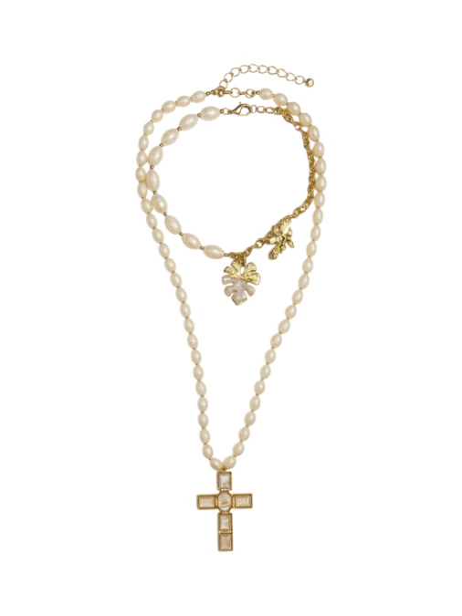 Collier Duo Mini Rosa