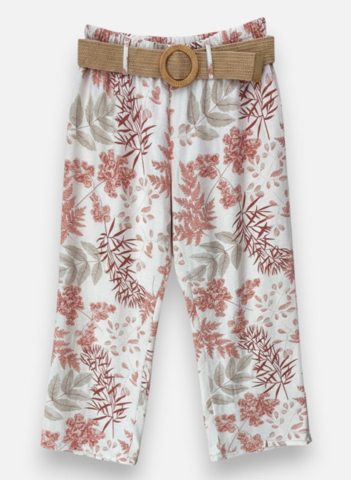 Pantalon Fleuri
