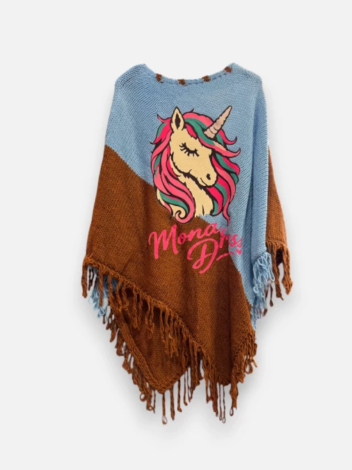 Poncho Licorne
