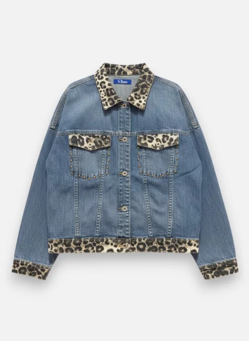 Blouson Coeur Léopard