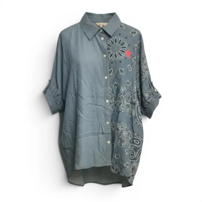Robe Chemise Bandana