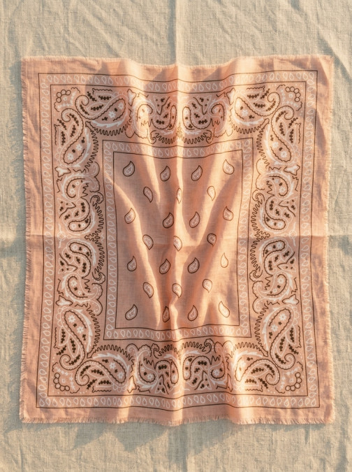 Foulard bandans rose