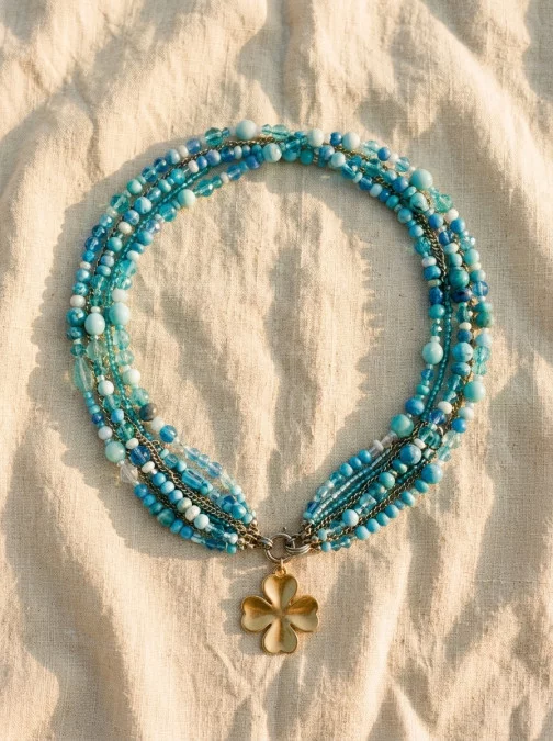 Collier Bleu