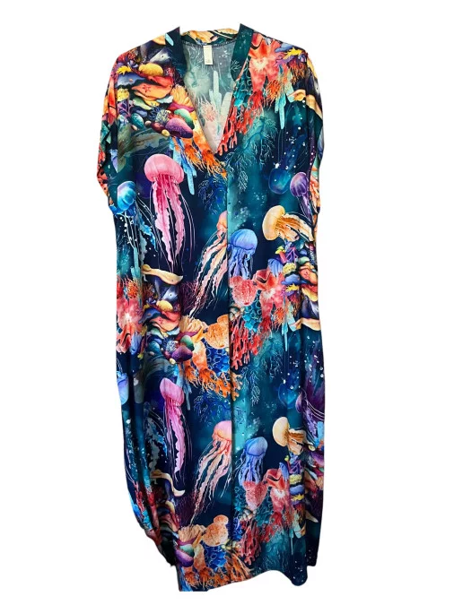 Robe Fond Marin
