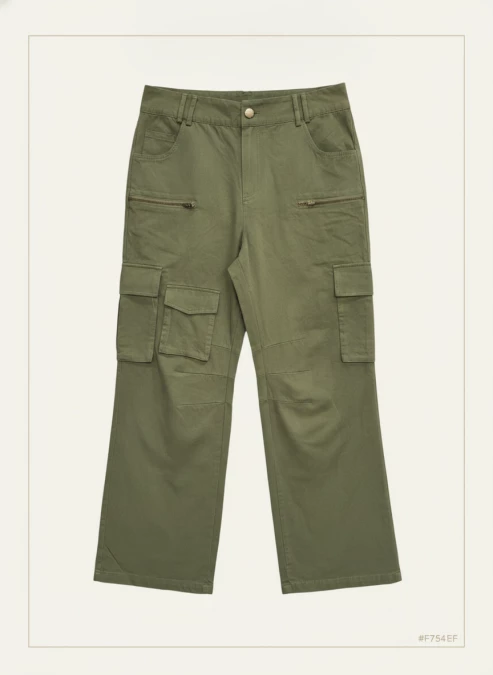 Pantalon Verde Militare