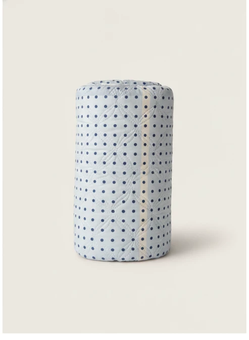 Plaid Déco Blue Dot
