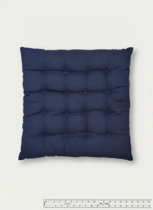 Coussin de chaise matelassé blue