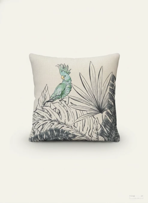 Coussin Perroquet