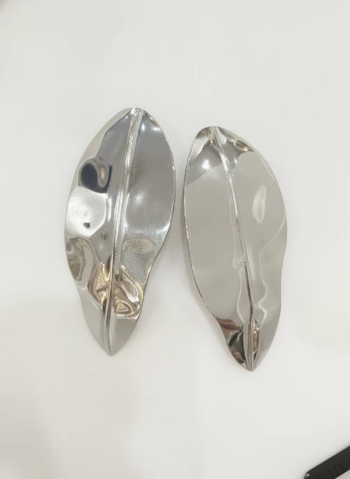 Boucles d'oreilles Feuille d'Ange