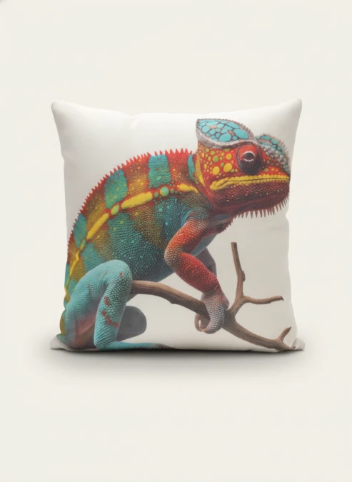 Coussin Mini Caméléon