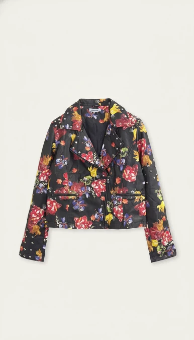 Blouson fleuri
