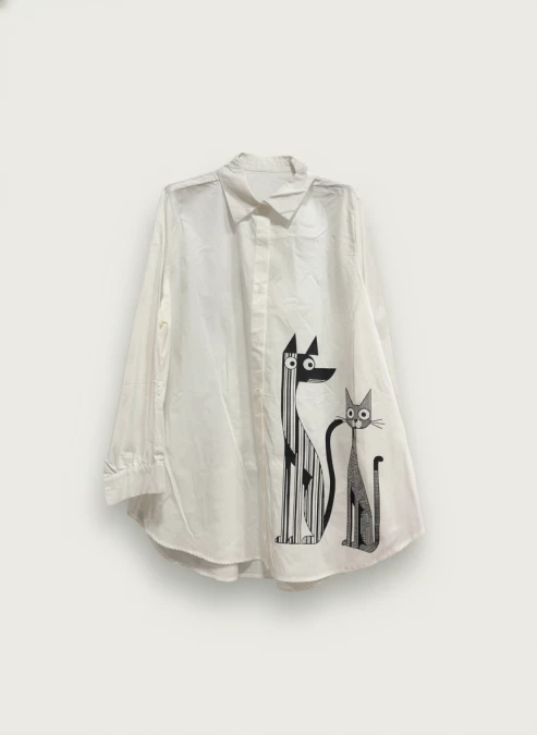 Chemise Chien & Chat