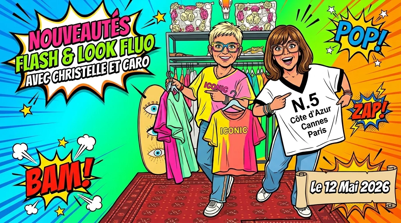 Nouveautés Flash & Look Fluo avec Christelle et Caro