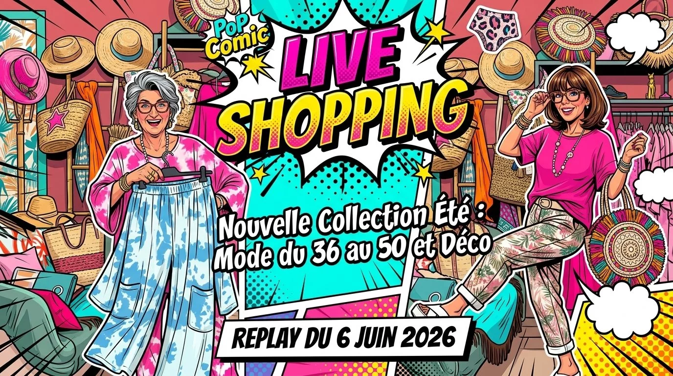 Nouvelle Collection Été : Mode du 36 au 50 et Déco
