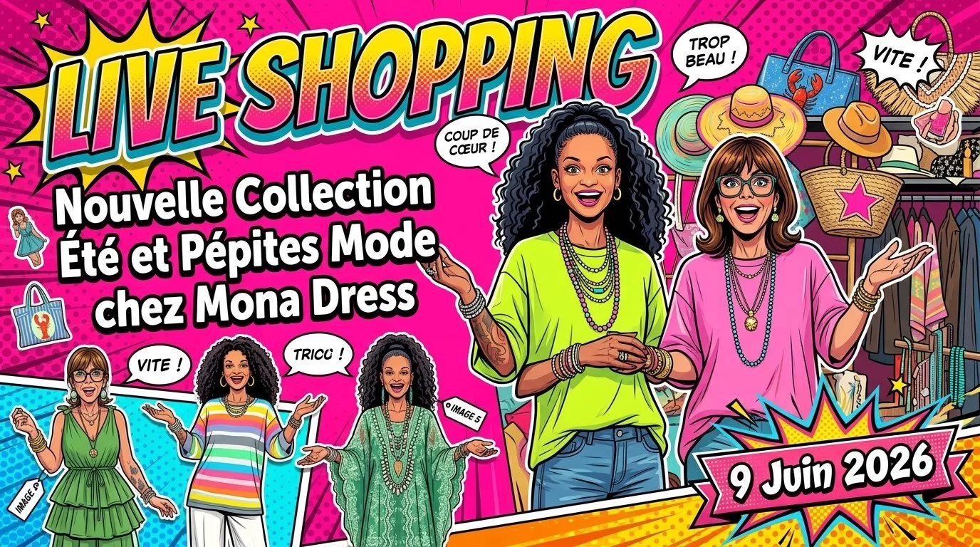 Nouvelle Collection Eté et Pépites Mode chez Mona Dress