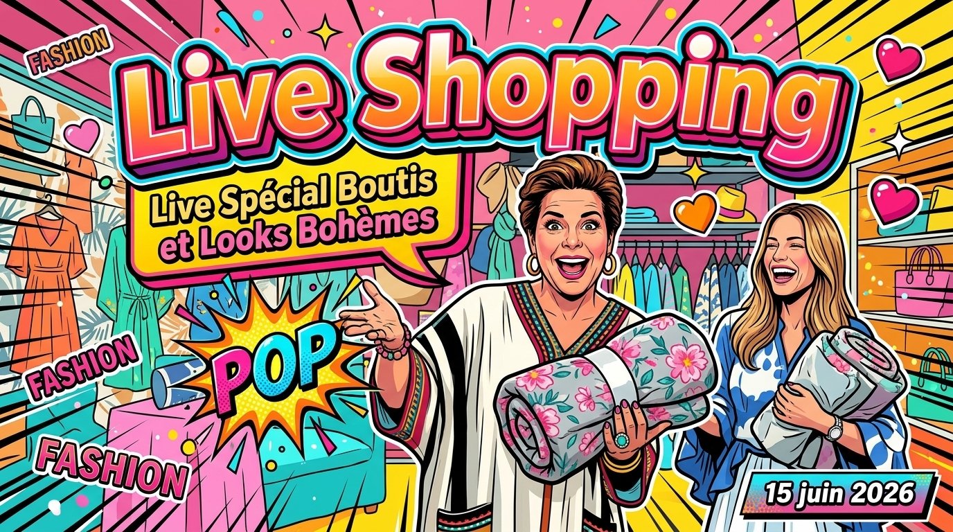 Live Spécial Boutis et Looks Bohèmes