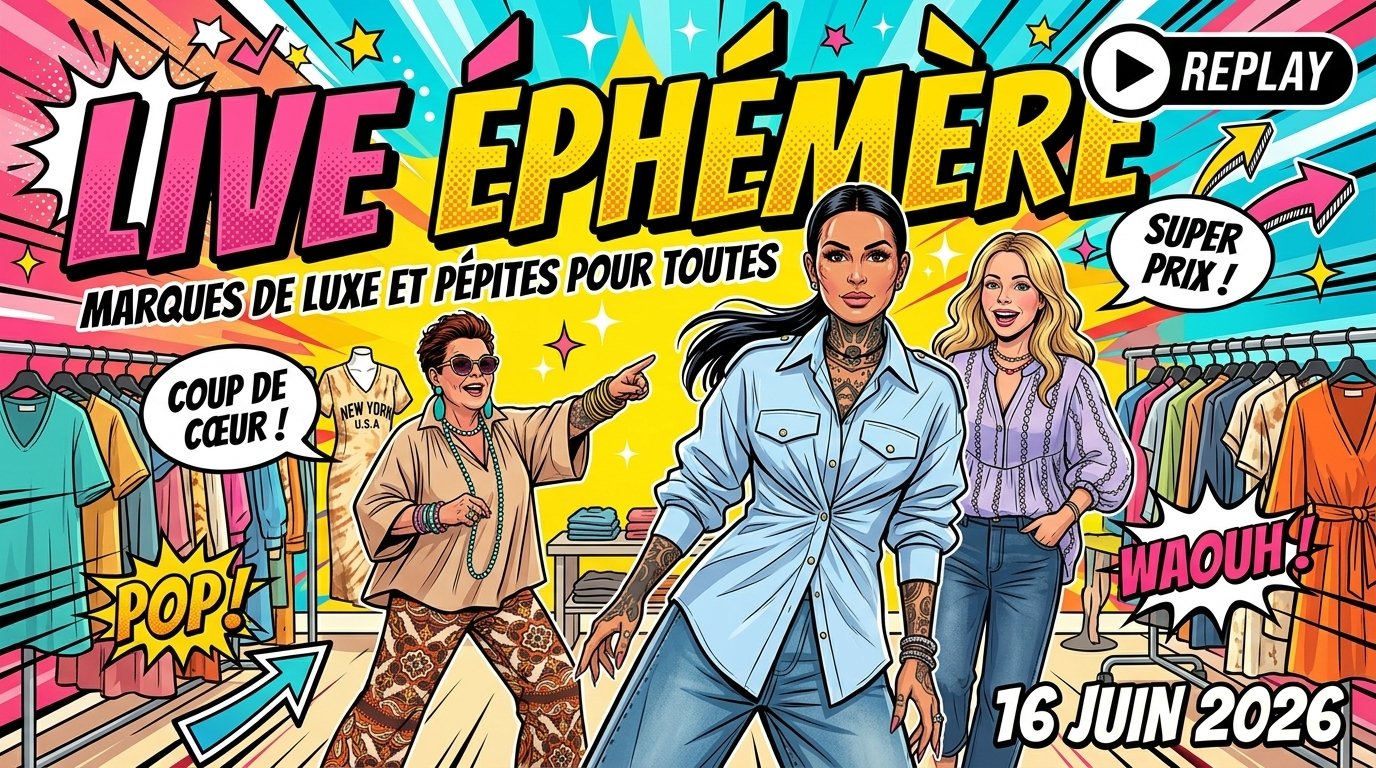 Live éphémère : Marques de luxe et pépites pour toutes
