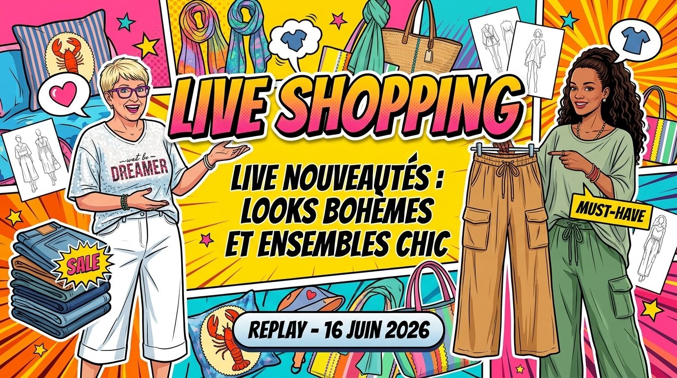 Live Nouveautés : Looks Bohèmes et Ensembles Chic